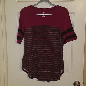 Maurices Striped 24/7 Tshirt